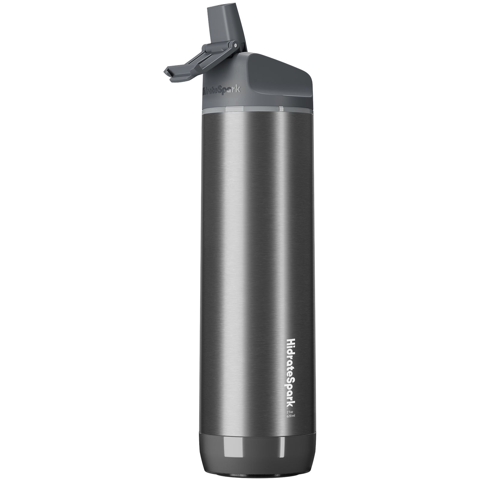 HidrateSpark® PRO stainless steel vacuum insulated smart water bottle 620 ml - Steel