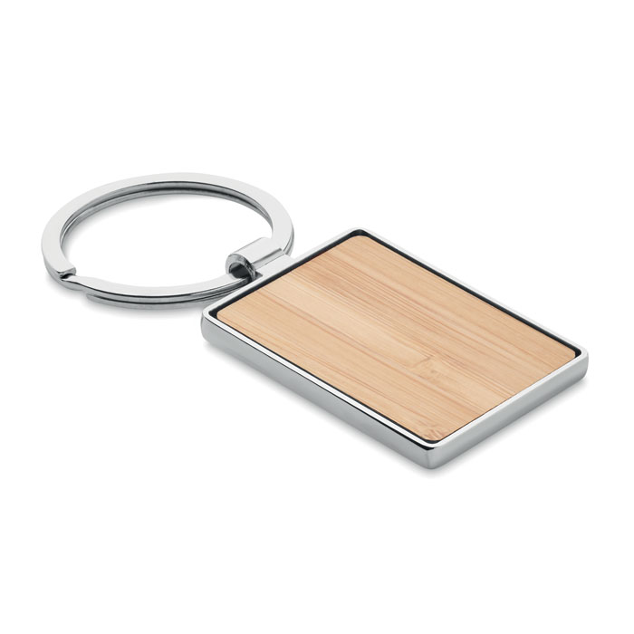 Bamboo Zinc Alloy Key Ring - Brilley - Beer