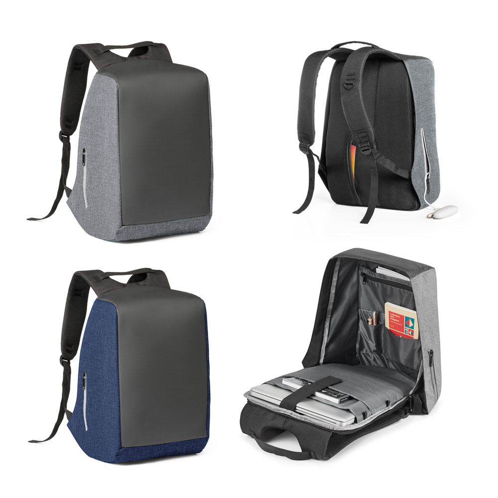 SecureTech Laptop Backpack - Rye - Kirby Wiske