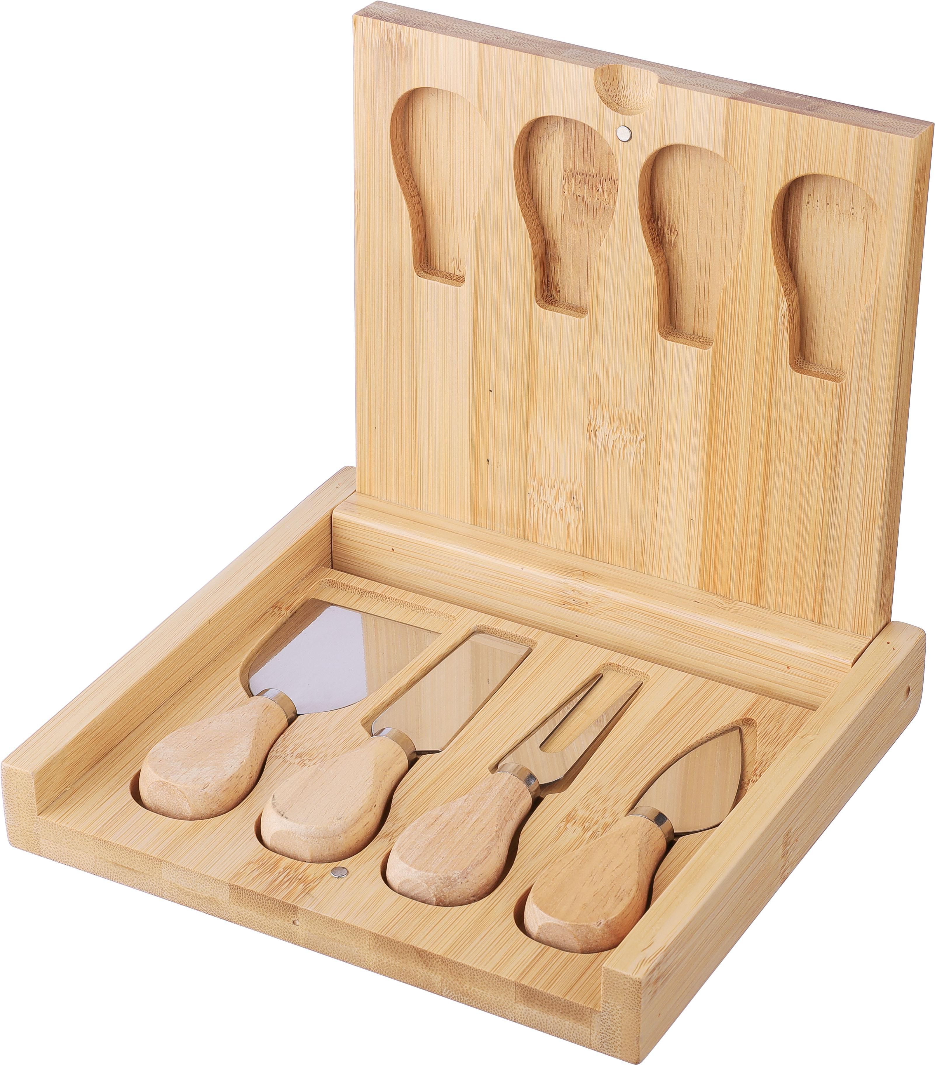 Bamboo Gourmet Cheese Set - Gnosall