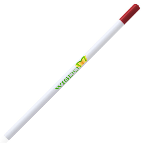 Colorful Wooden Pencil with Glossy White Finish - Aylesford