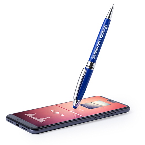Ballpoint pen with colorful design - Alresford