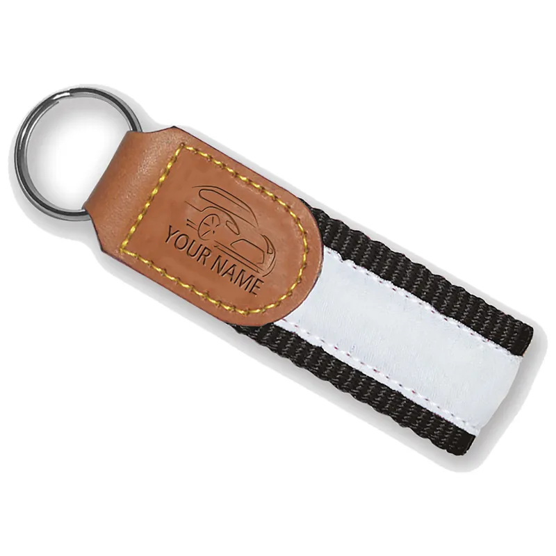Elegant Logo Keyring - Huyton