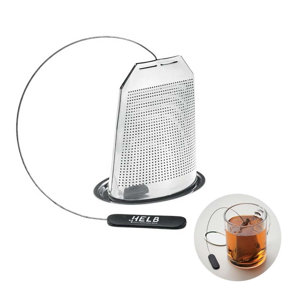 Stainless Steel Teabag Infuser - Wyke Regis printed with logo