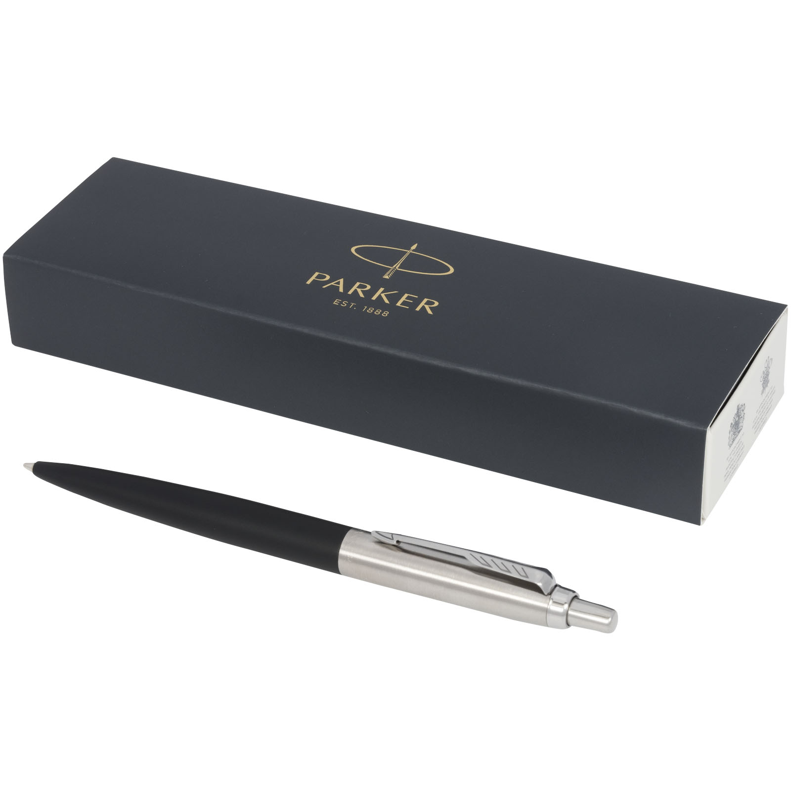 Parker Jotter XL matt ballpoint pen with chrome finish - Blue