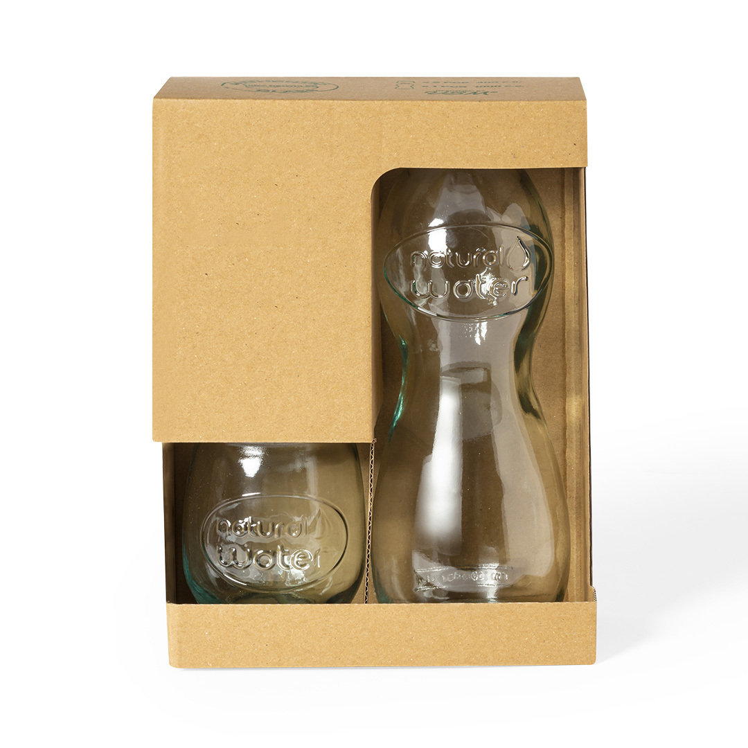 Set of Glasses made from Recycled Materials from Nature Line - Henlow