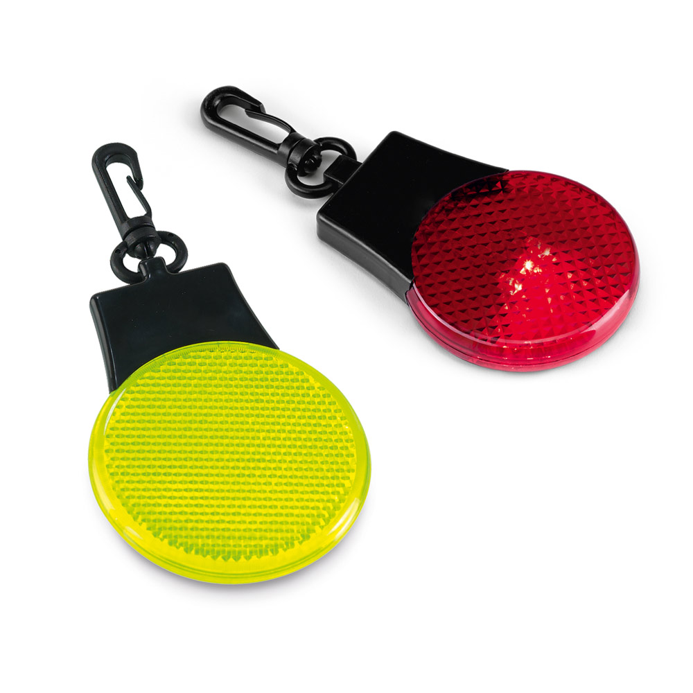 Reflective light featuring 3 LEDs, with 3 modes of illumination, and equipped with a carabiner - Bourton-on-the-Water - Horsham