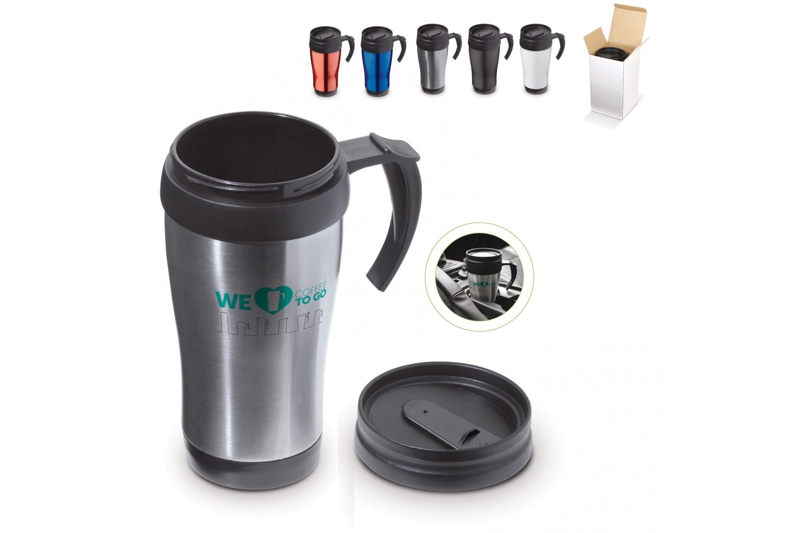 Insulated Coffee Mug 350ml - Uckfield