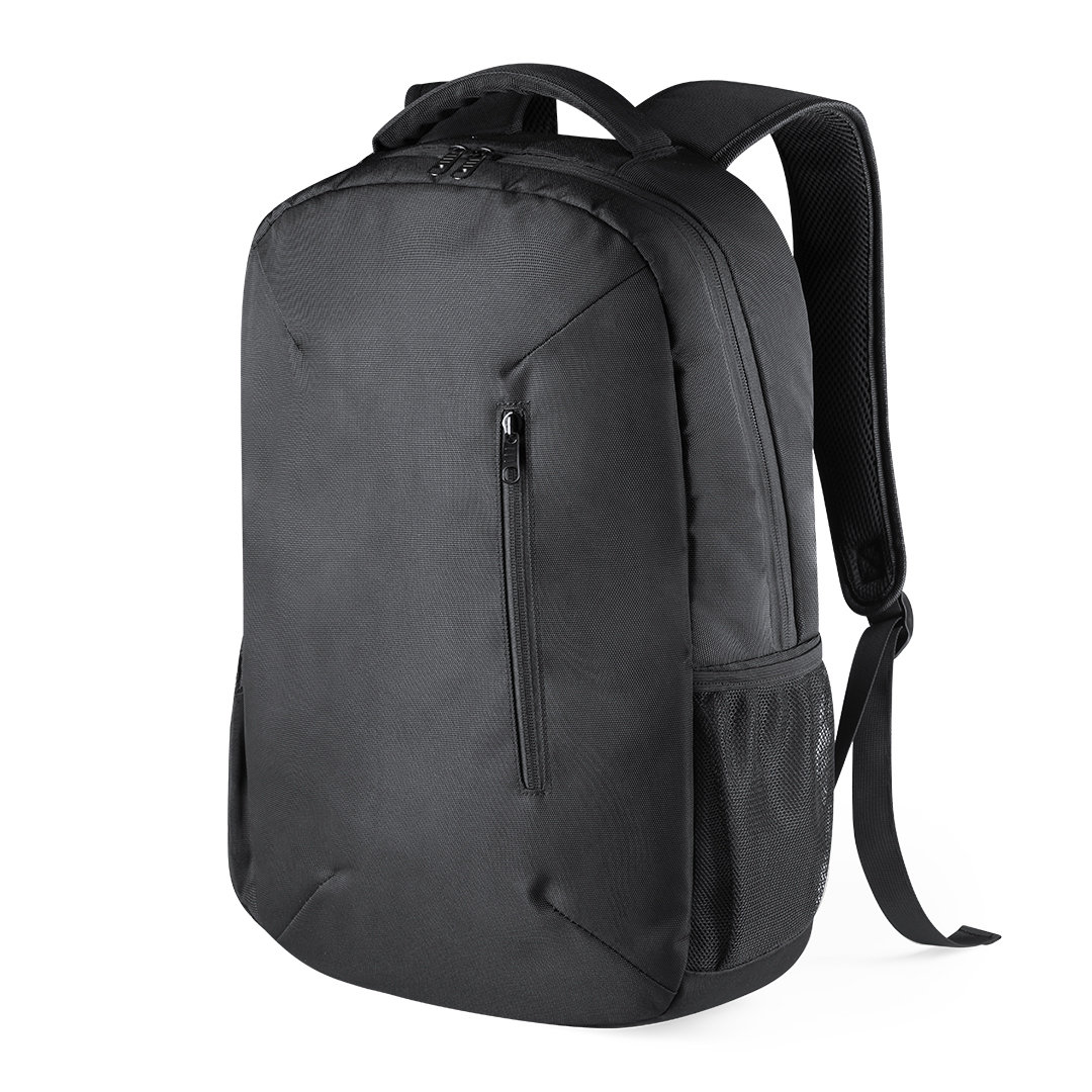 Elegant Black Nylon Backpack - Bucklebury - Fareham
