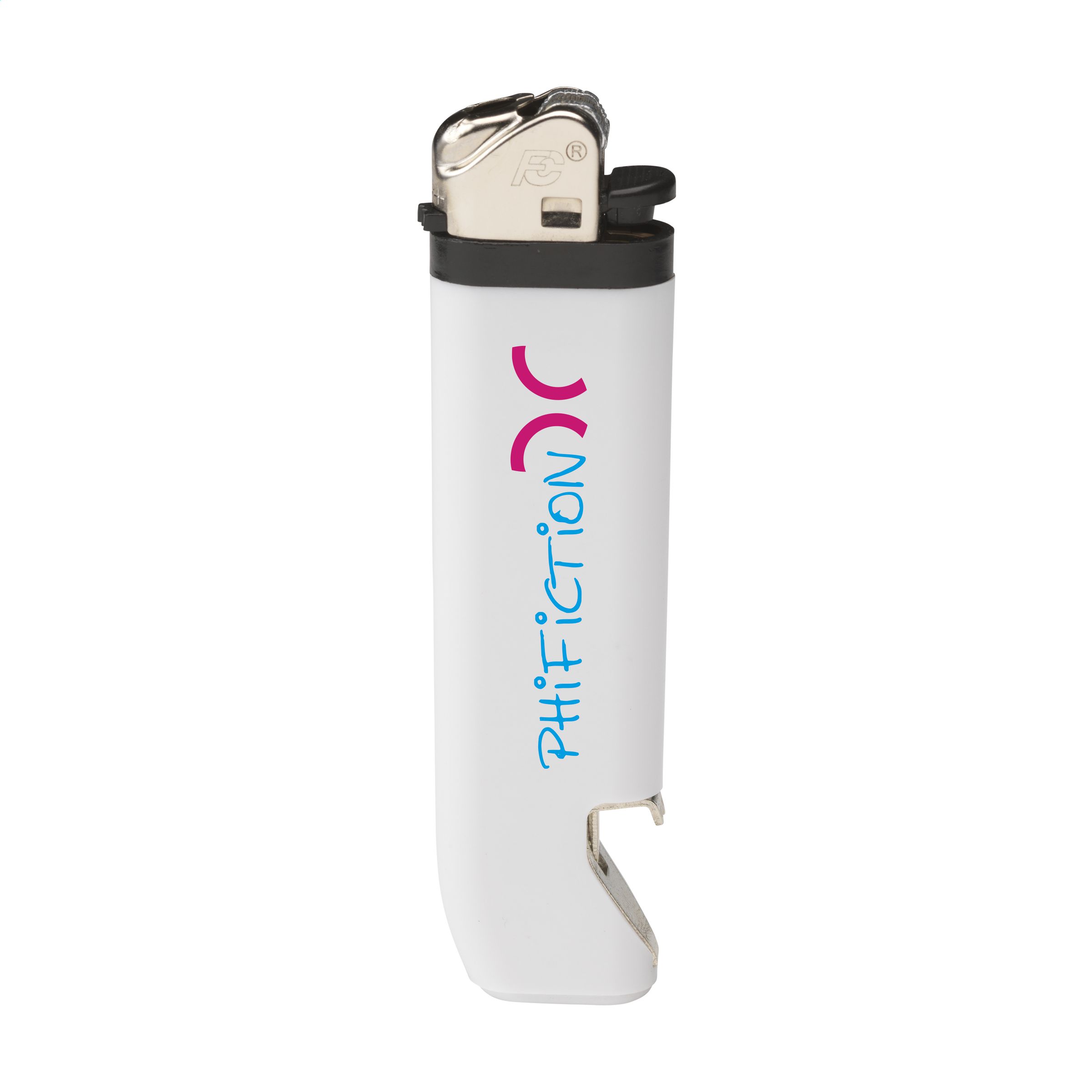 Small Snoring Flameclub Lighter with Bottle Opener - Carlton