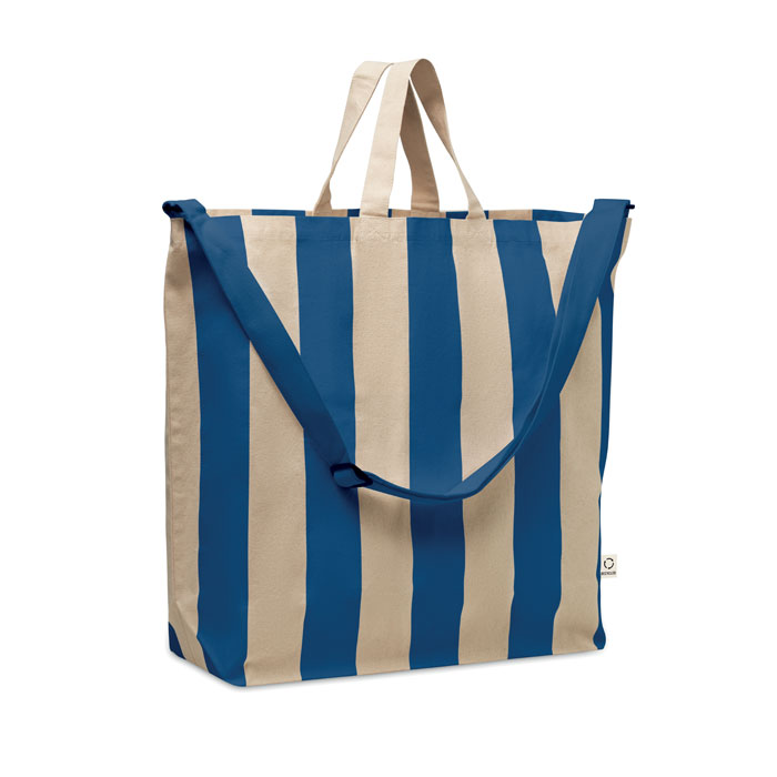 Oversized Recycled Cotton Beach Tote with Adjustable Strap - Willenhall