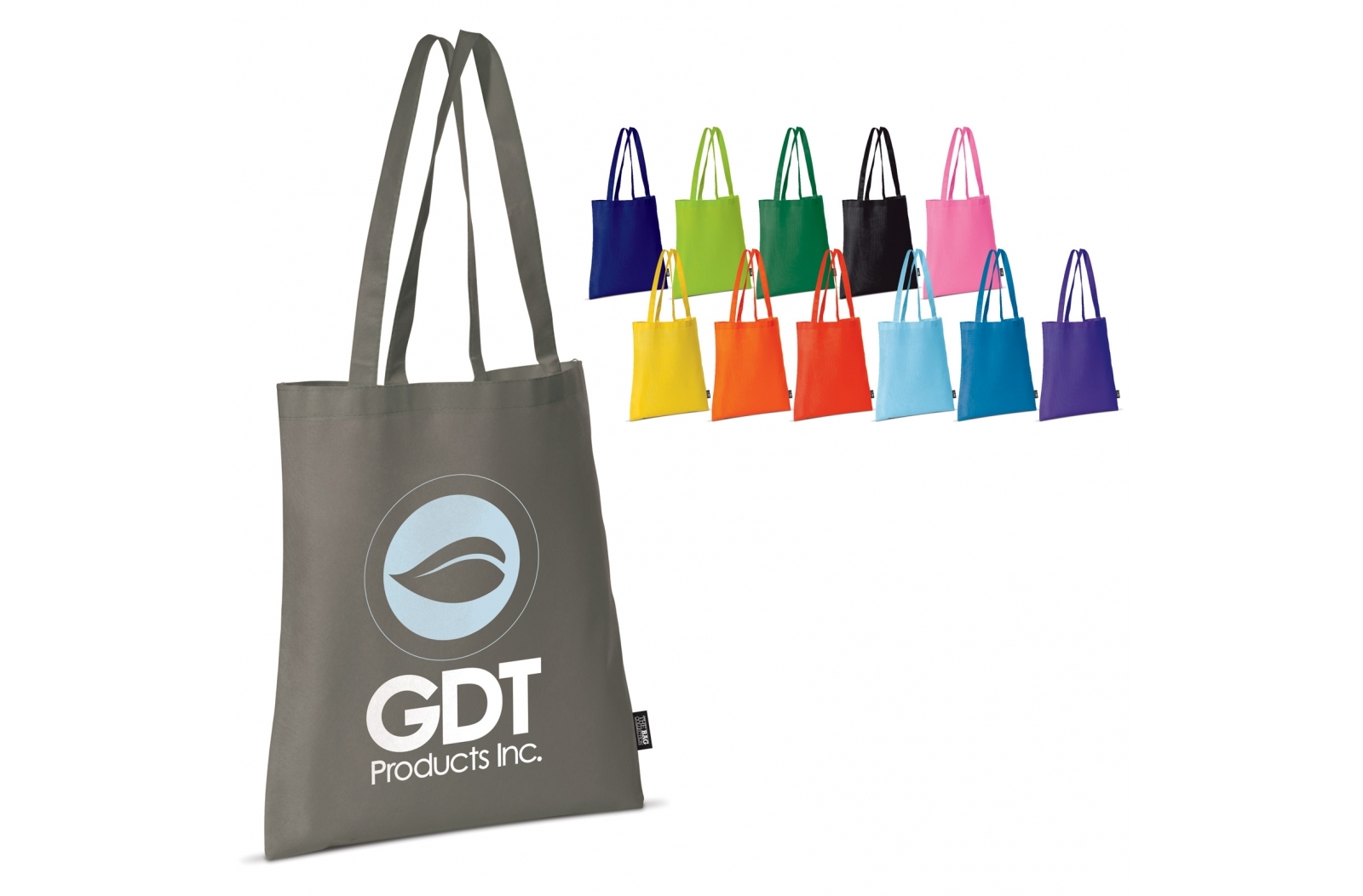 Coloured Non-Woven Long Handle Carrier Bag - Ramsgate