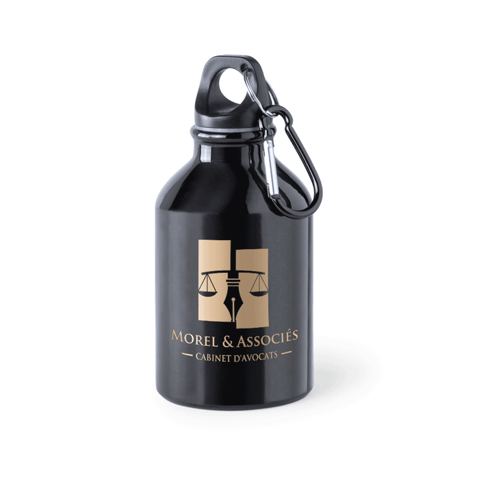 Water Bottle with Aluminum Finish 330ml - Heywood