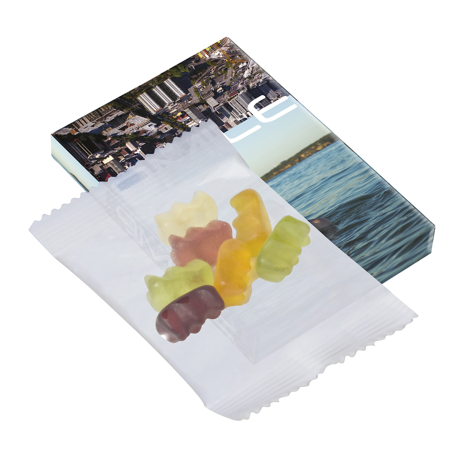 Fruit Jelly in a Printed Box with a Transparent Bag - Portree