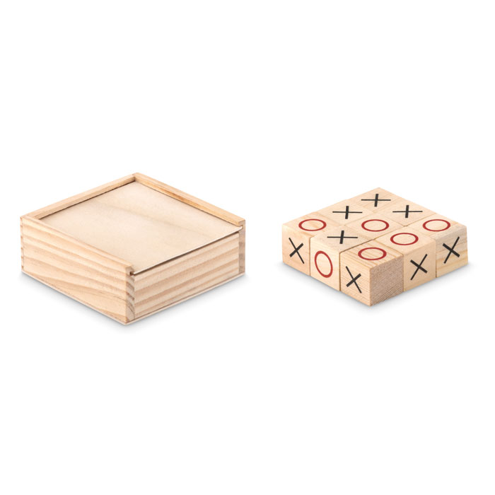 Wooden Tic Tac Toe Game Set - Oare