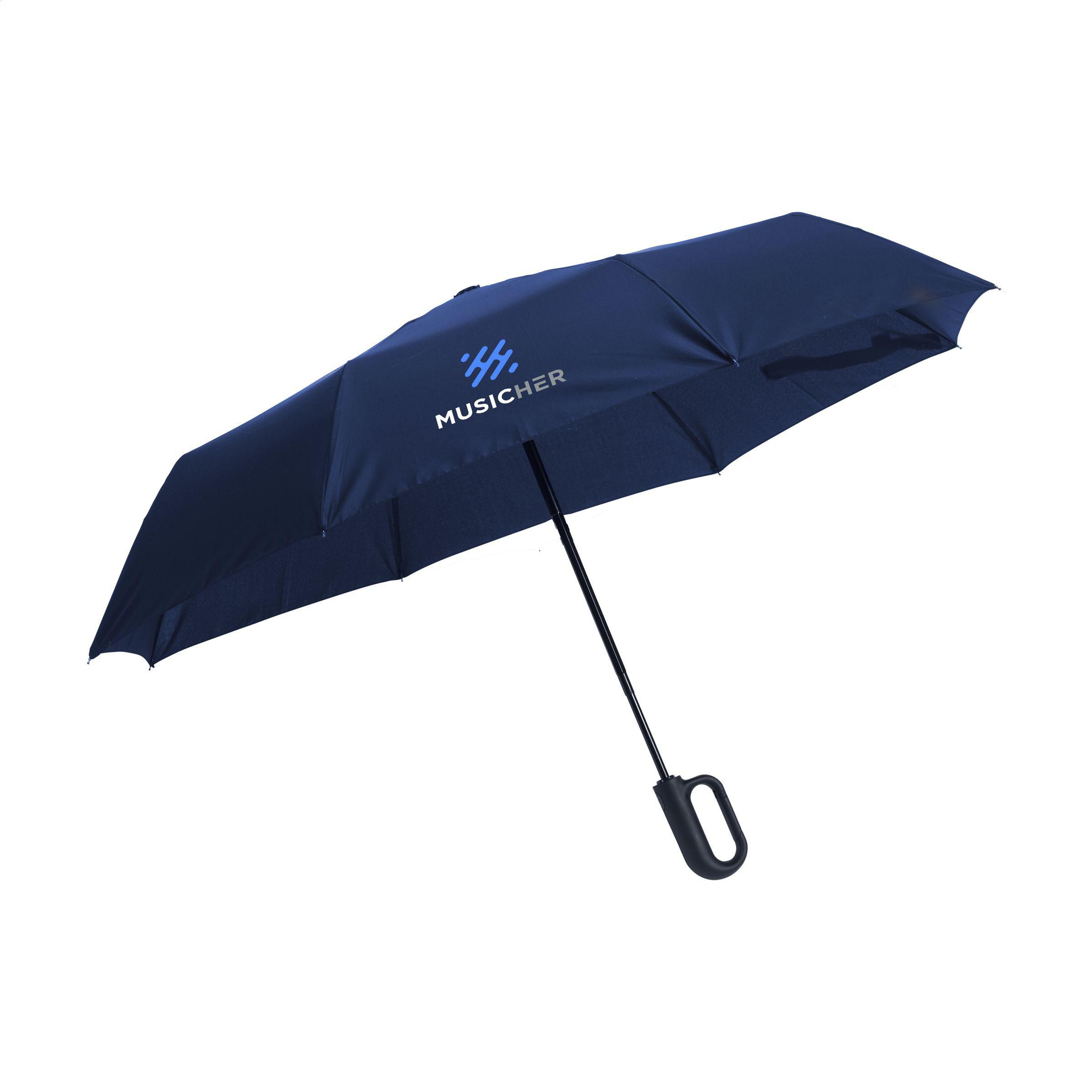 Carabiner Compact Eco-Fold Umbrella - Four Oaks