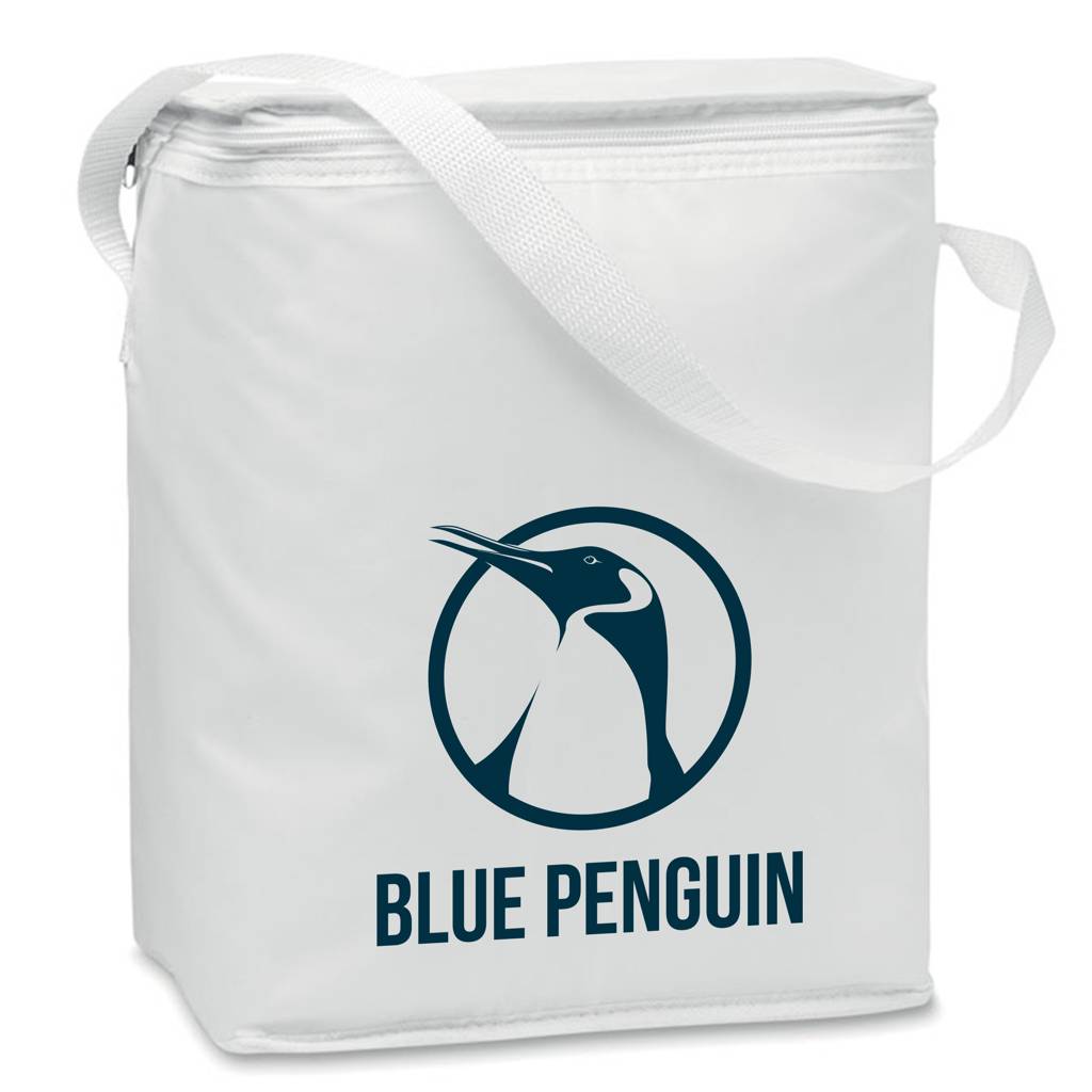 A cooler bag made from polyester that can hold 6 bottles. It has aluminium foil insulation. - Bath