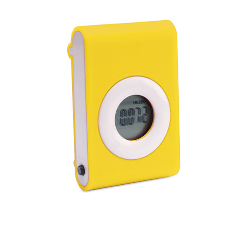 Pedometer with Soft Body and Two-tone Design - Adstock