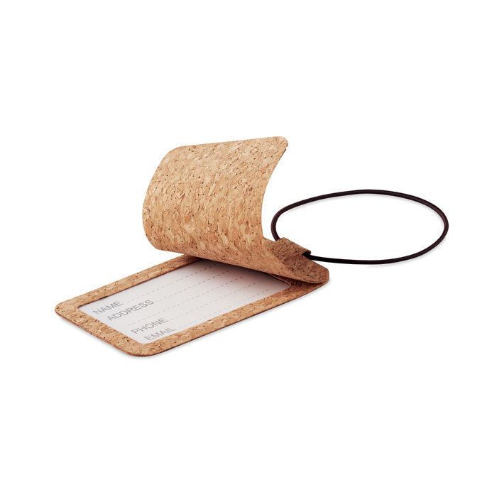 Cork luggage tag - Ashwell - Dronfield