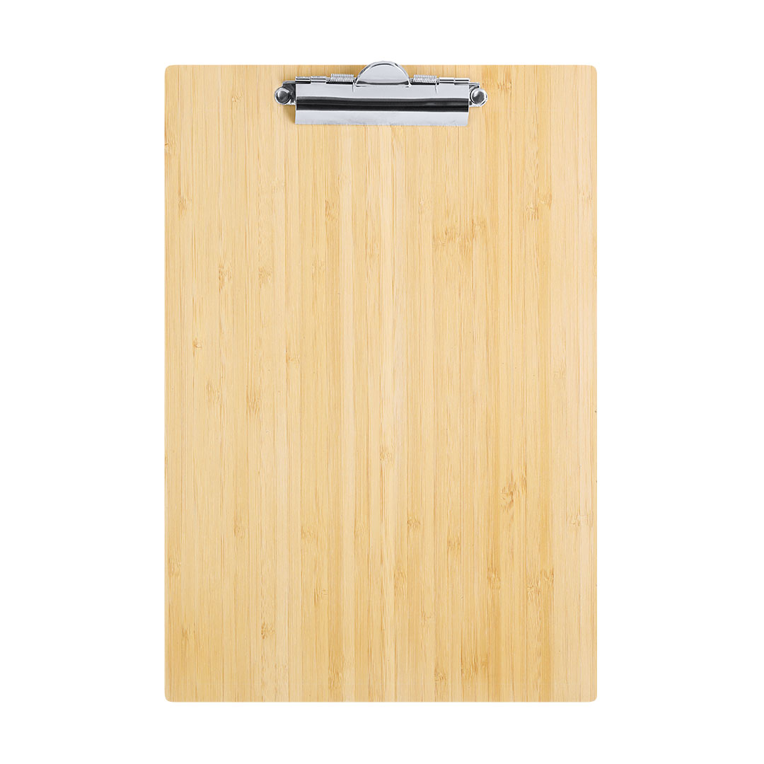 Silver Bamboo Document Holder - Garstang printed with logo