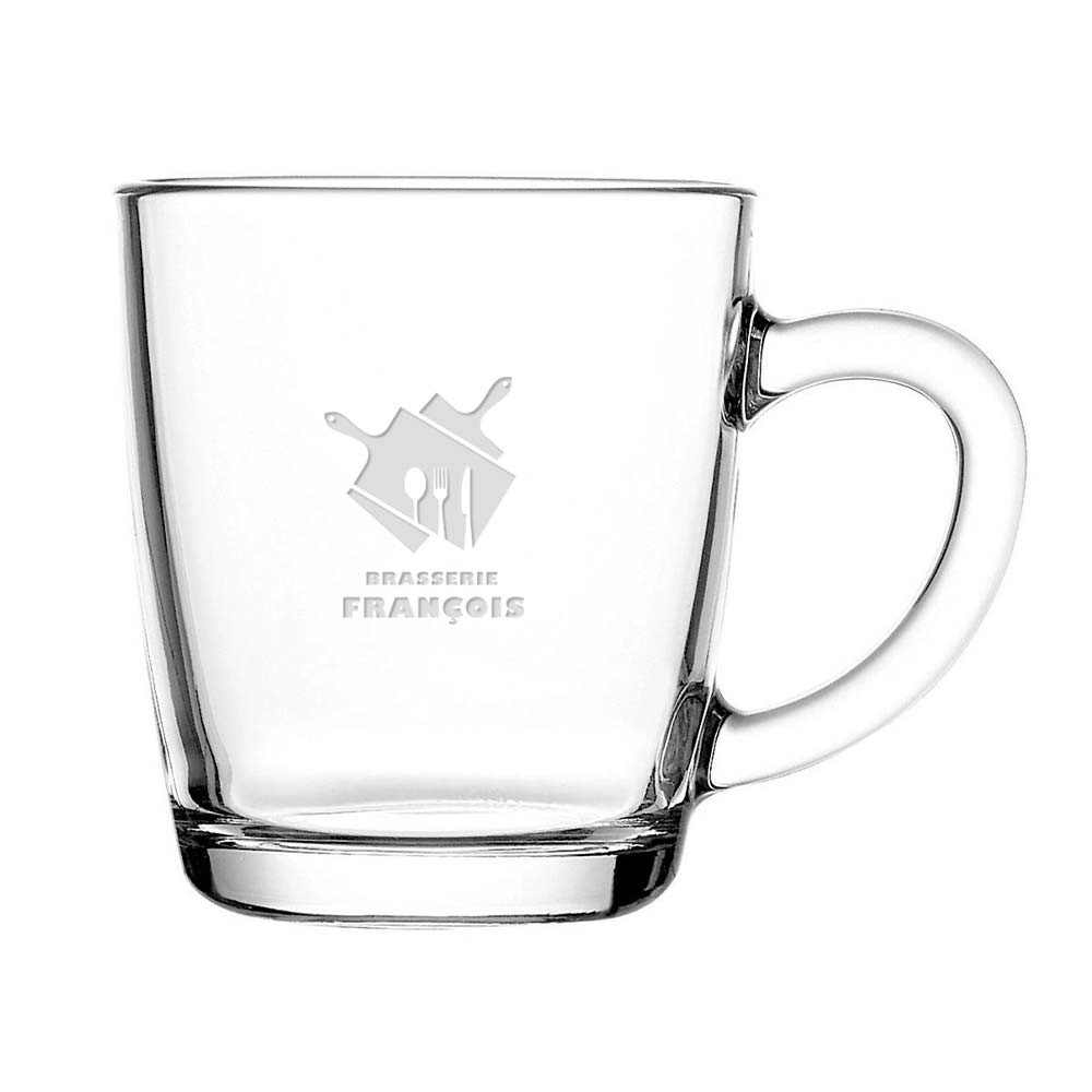 320ml personalisiertes Teeglas - Hungen 