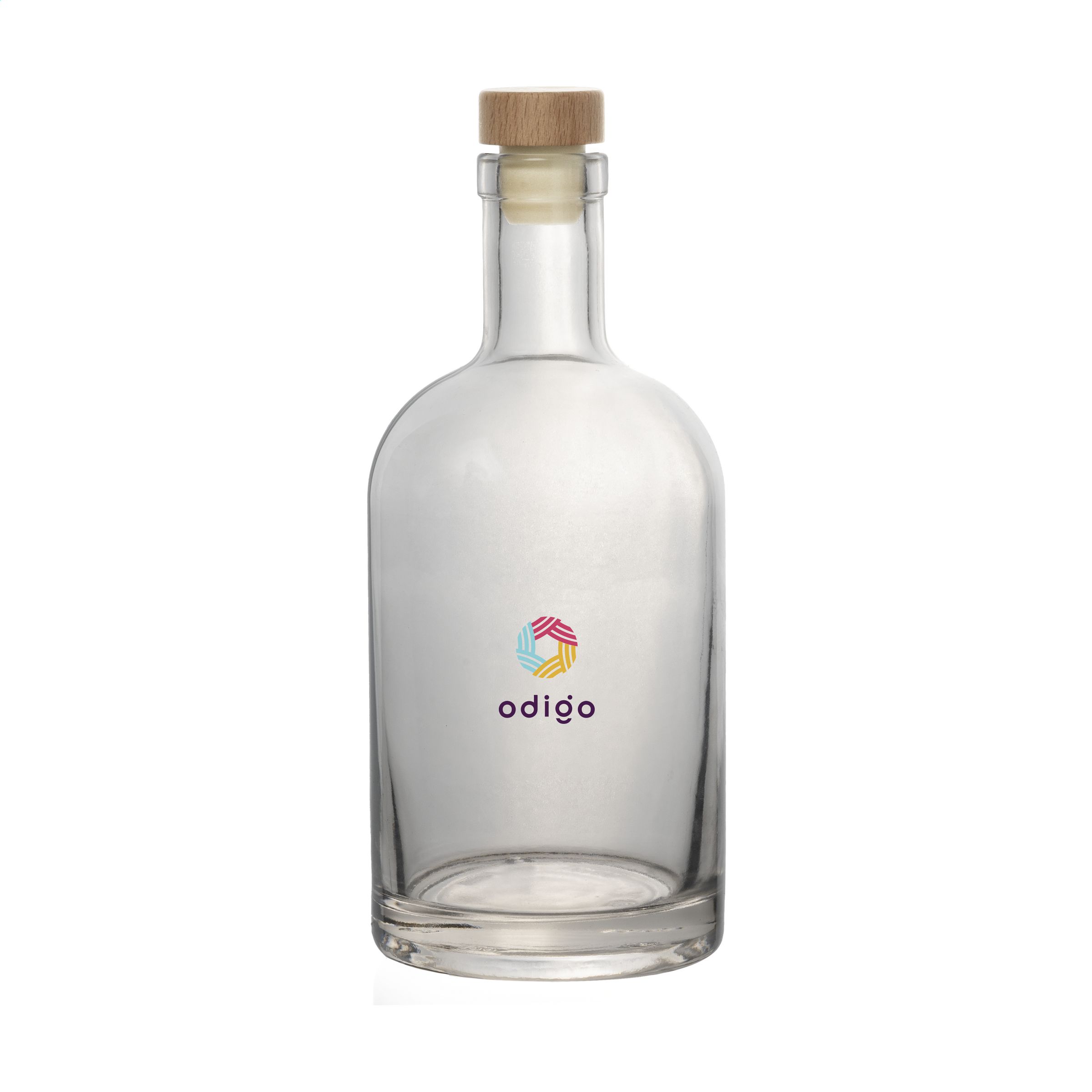 Nordic Cork Glass Bottle - Irlam