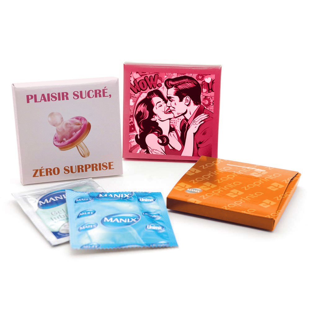 Manix® DuoBox - Duo von personalisierten Kondomen - PR11