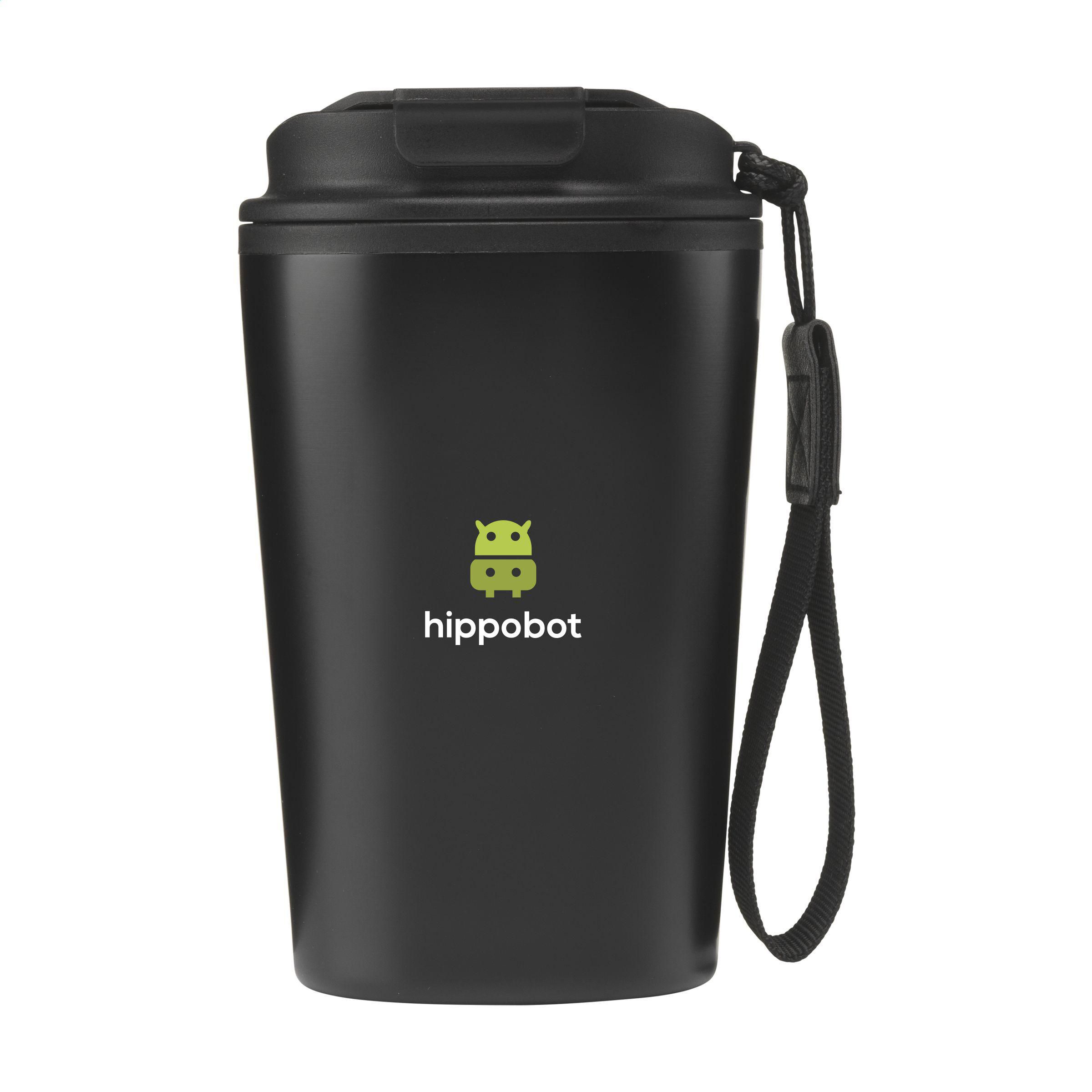 EcoSip Travel Mug - East Meon printed with logo