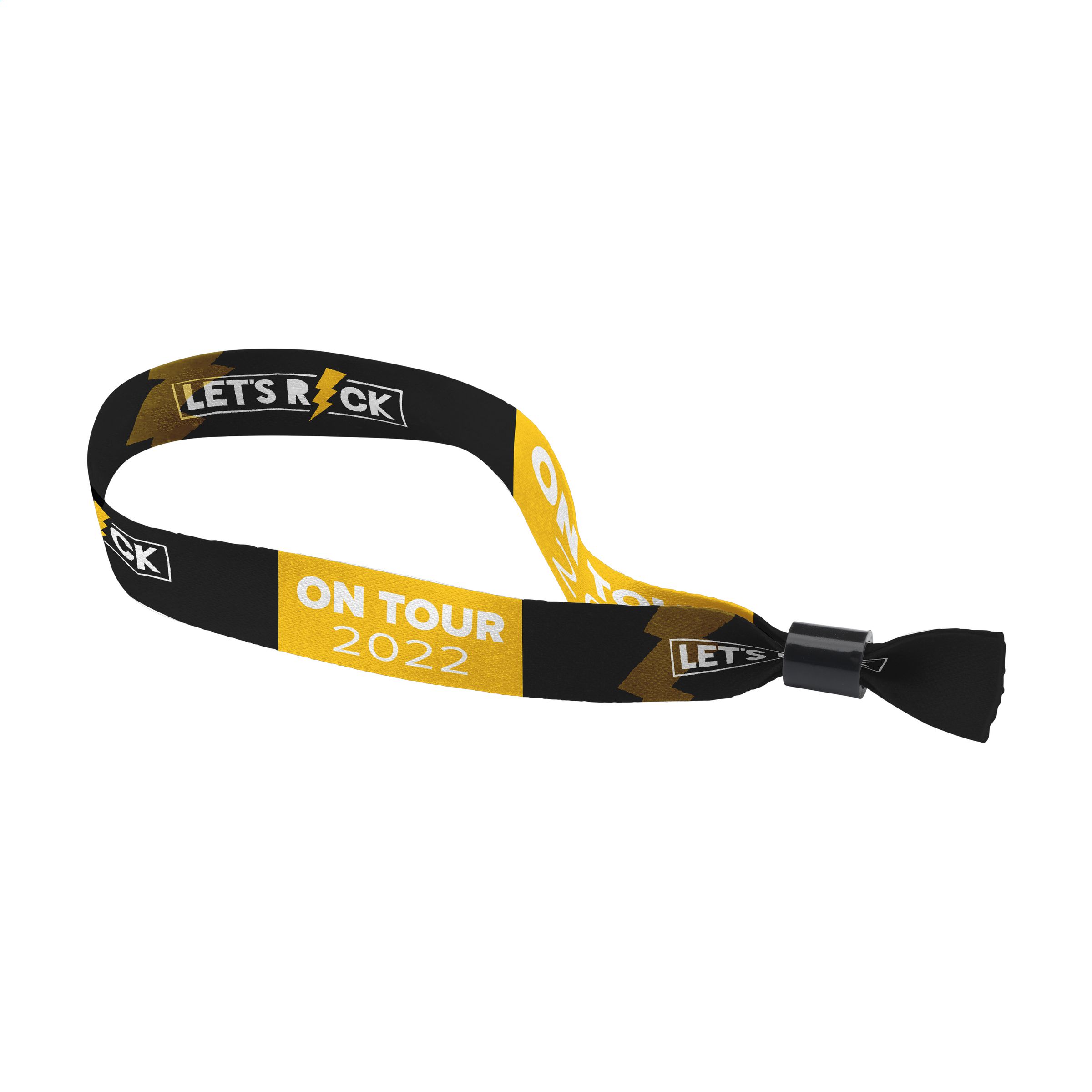 RPET Polyester Festival Strap with Self-Grip Closure - Carlton-le-Moorland