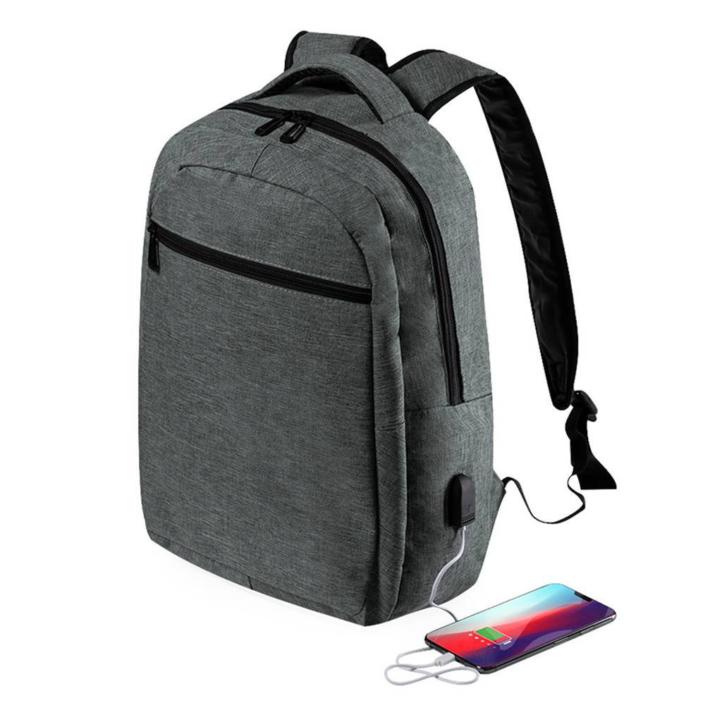 Business Backpack with USB Charging Port - Gainsborough
