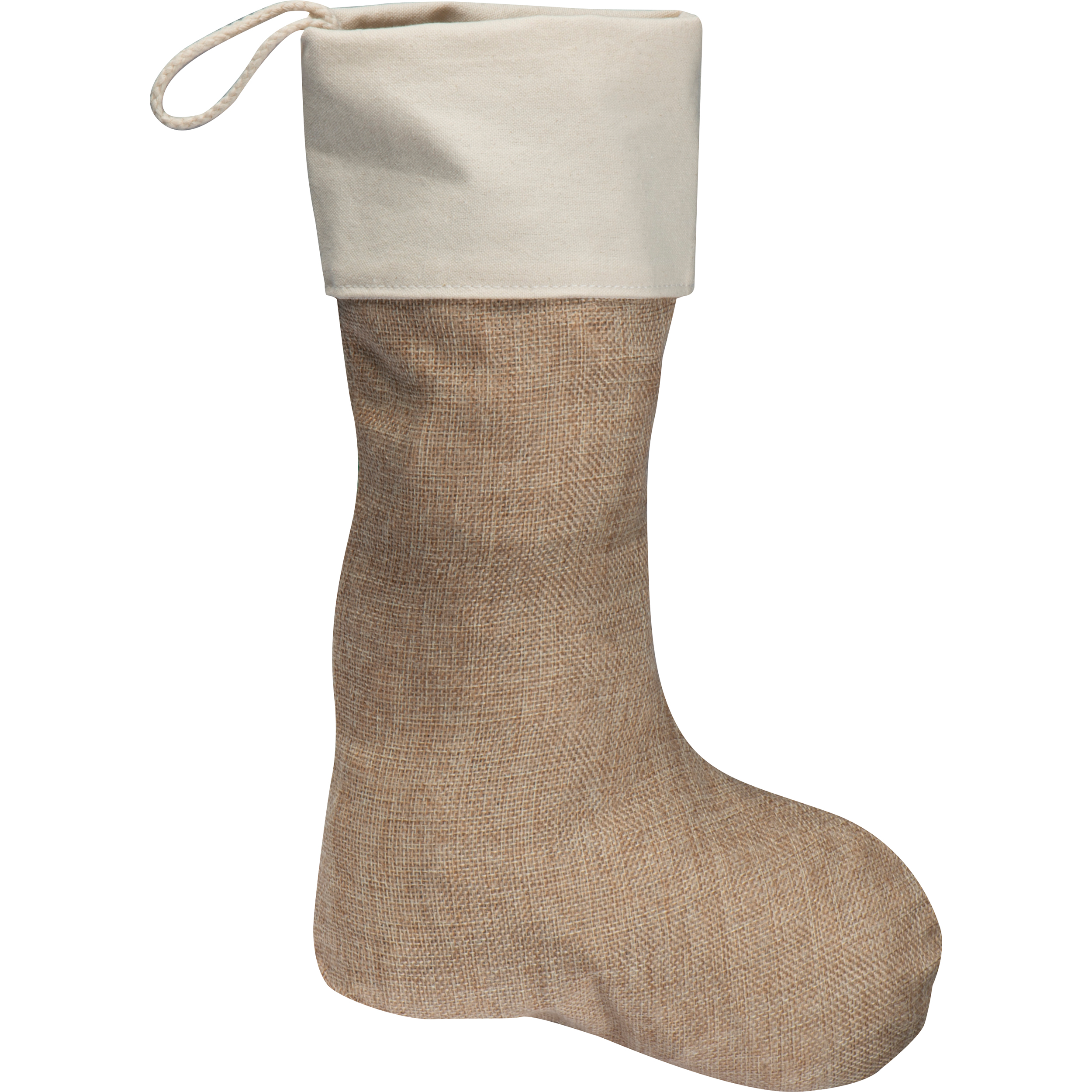 Jute Christmas Stocking - Kirkwall printed with logo