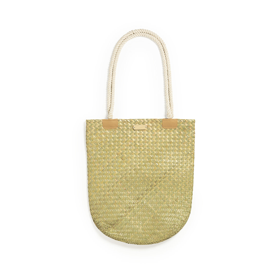 Casual Rectangular Straw Bag - Long Wittenham