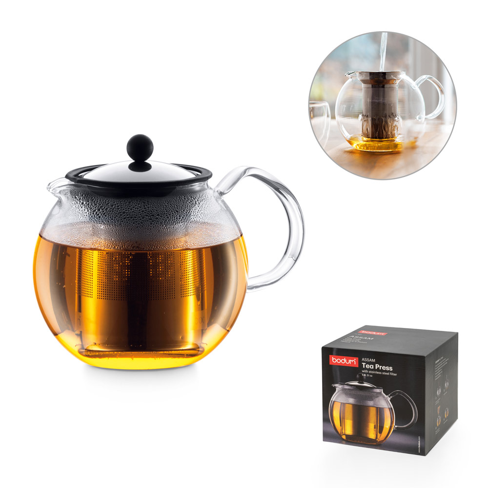 Borosilicate Glass Teapot with Infuser - Jubilee - Dingle