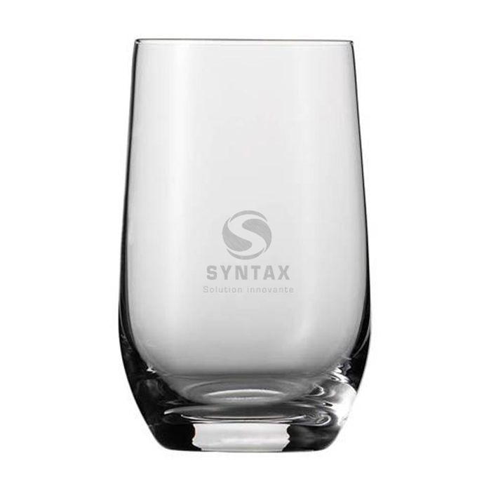 Clear personalized glass 320 ml - Gravona