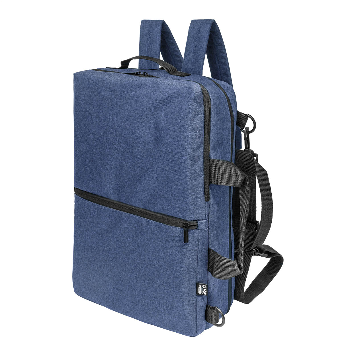 Walton dual function RPET backpack and document bag with your logo