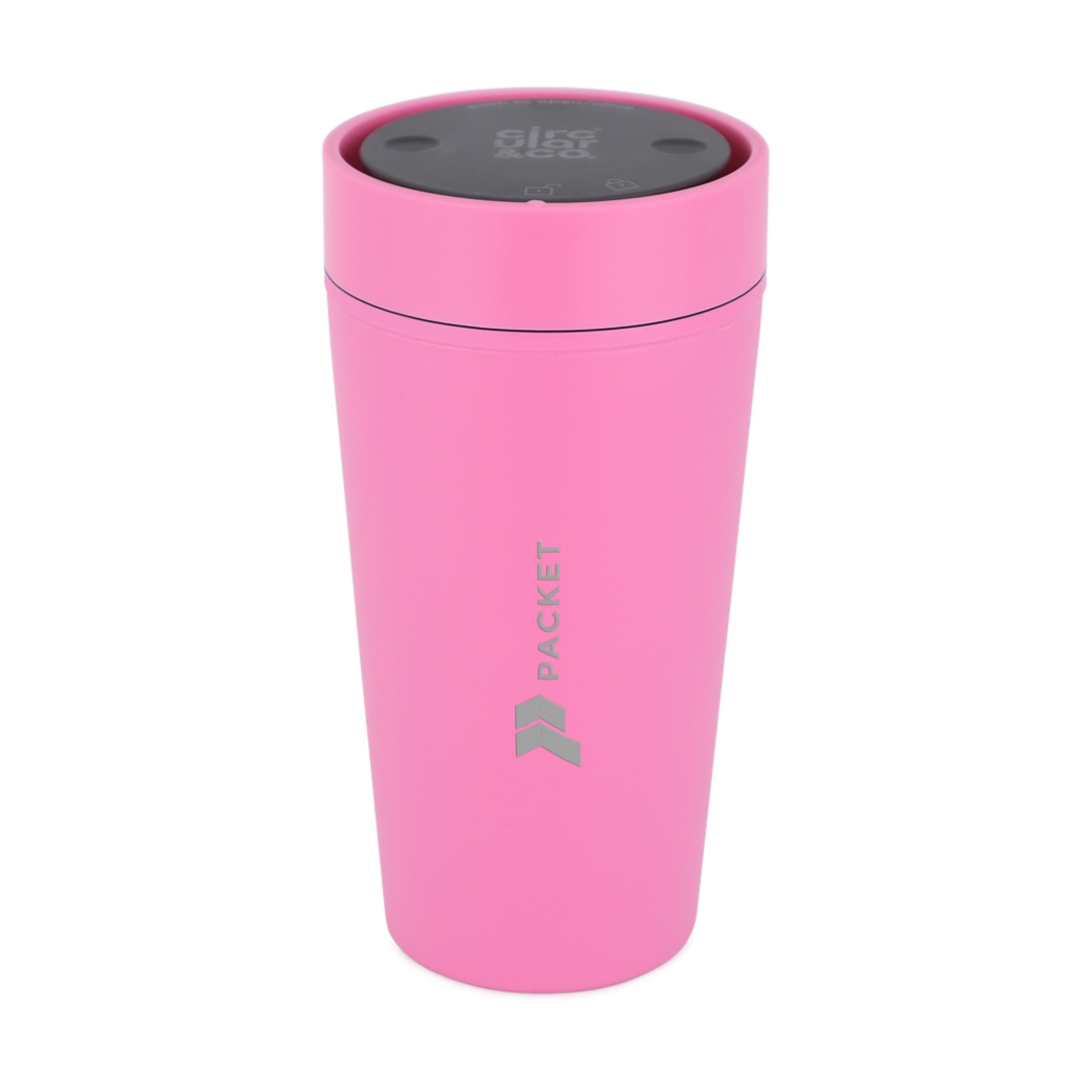 Recycled Bubblegum Sipper - Farnborough printed with logo
