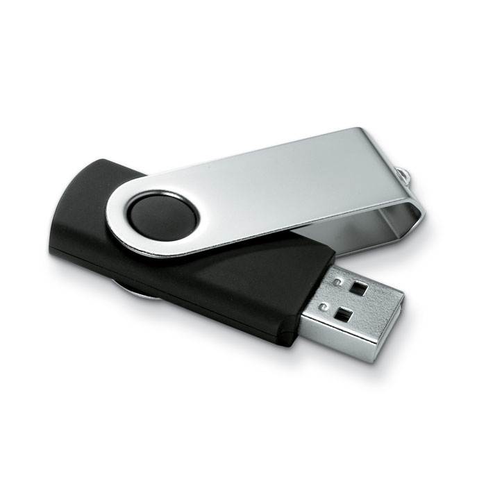 Mini USB flash drive with a rotating metal cover - Gillingham