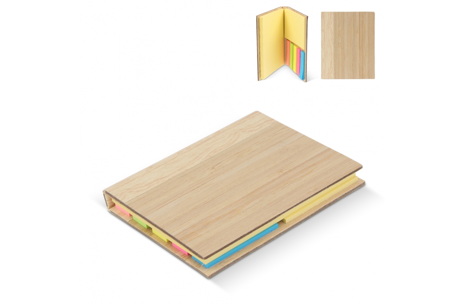 3 Bamboo Sticky Notes - Thurlaston