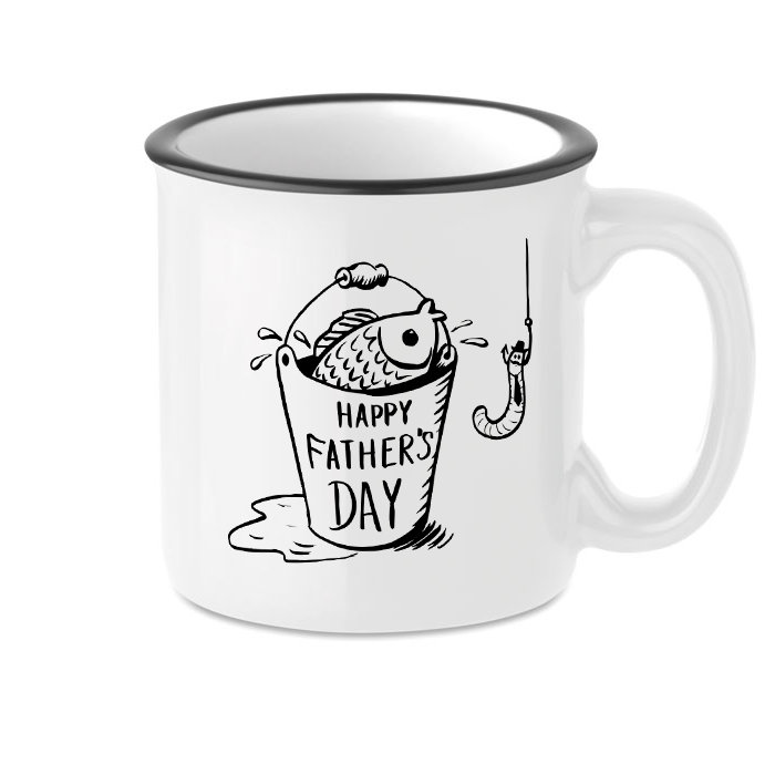 Ceramic Vintage Style Sublimation Mug 240ml - Brockenhurst