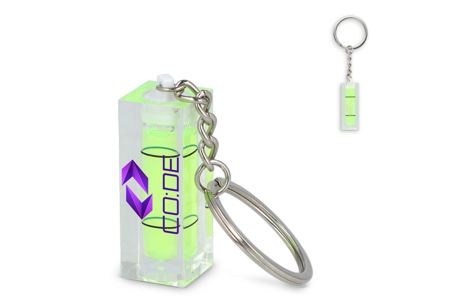 Balance Buddy Keychain - Sherborne Castle printed with logo