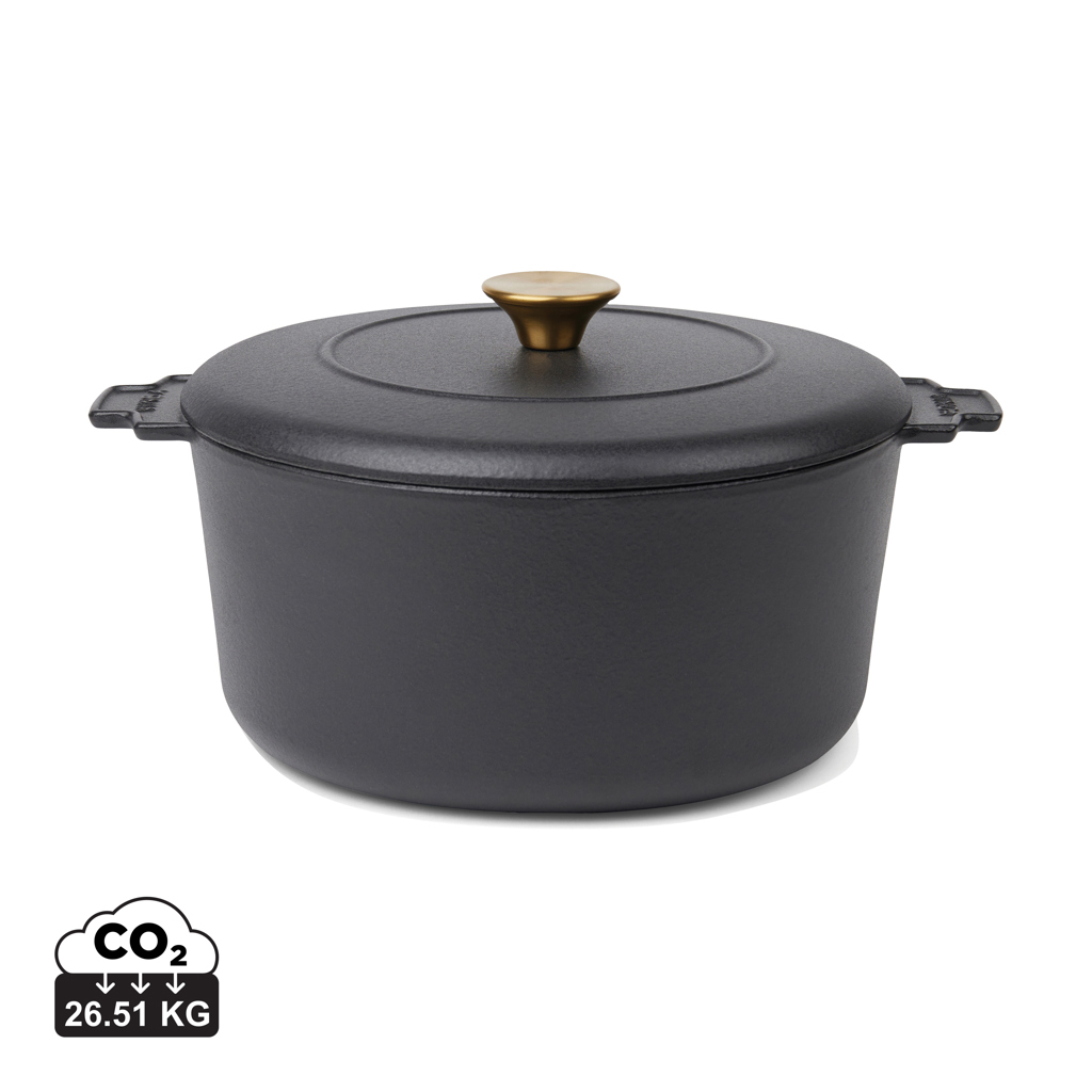 Monte Elegance Cocotte 5.5 L - Erdington printed with logo