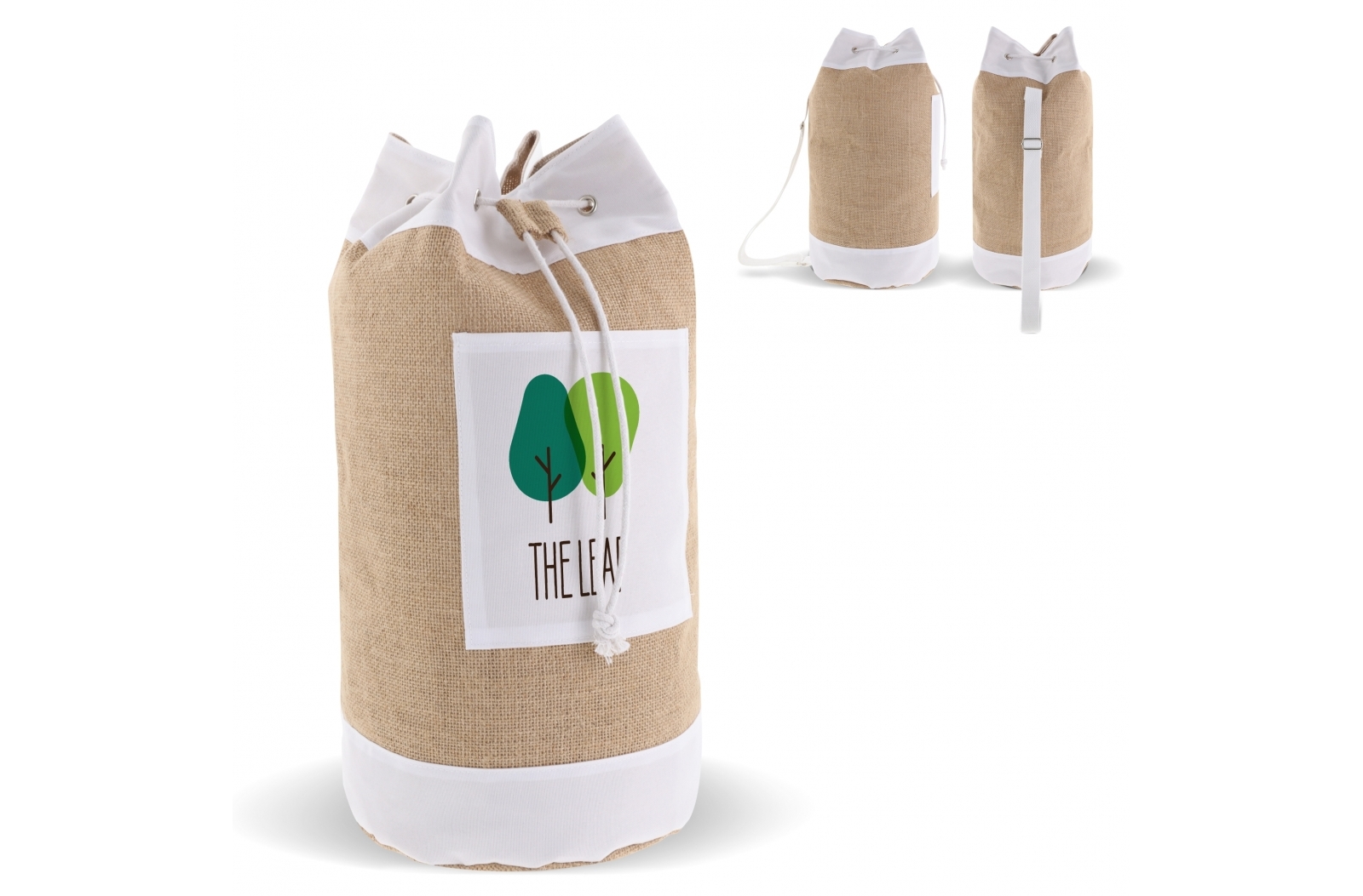 Jute & Cotton Duffel Bag - Bourton-on-the-Water - Claygate