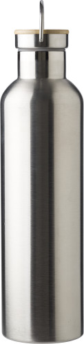 ThermoGuard Bamboo Stainless Steel Bottle - Hartley Wintney