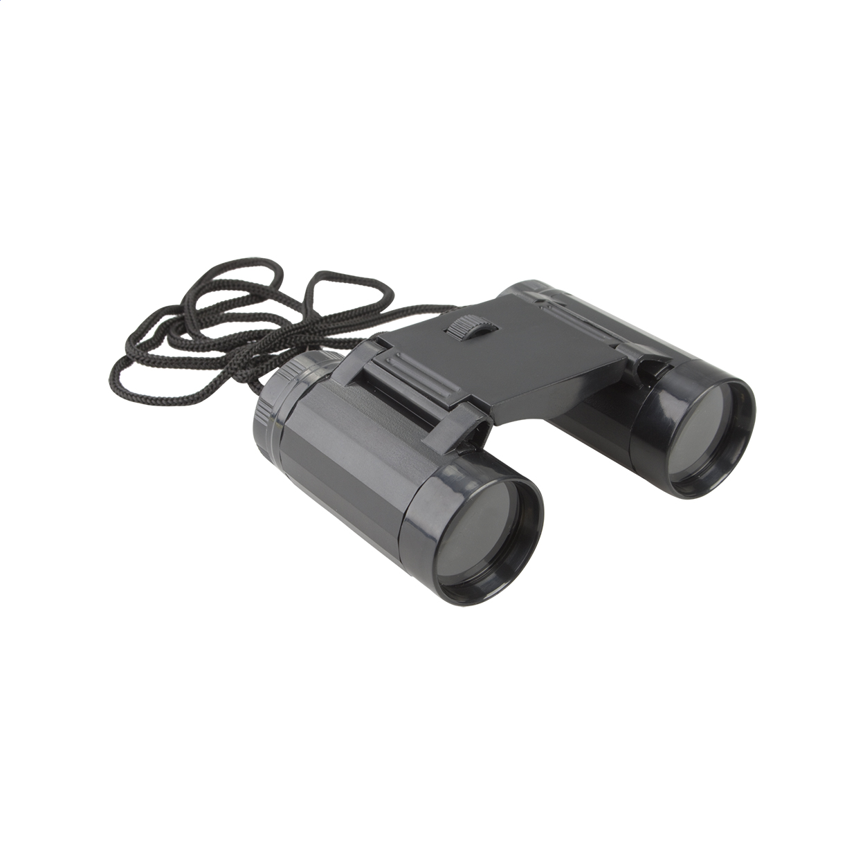 Wanderer plastic mini binoculars with logo, 3x magnification