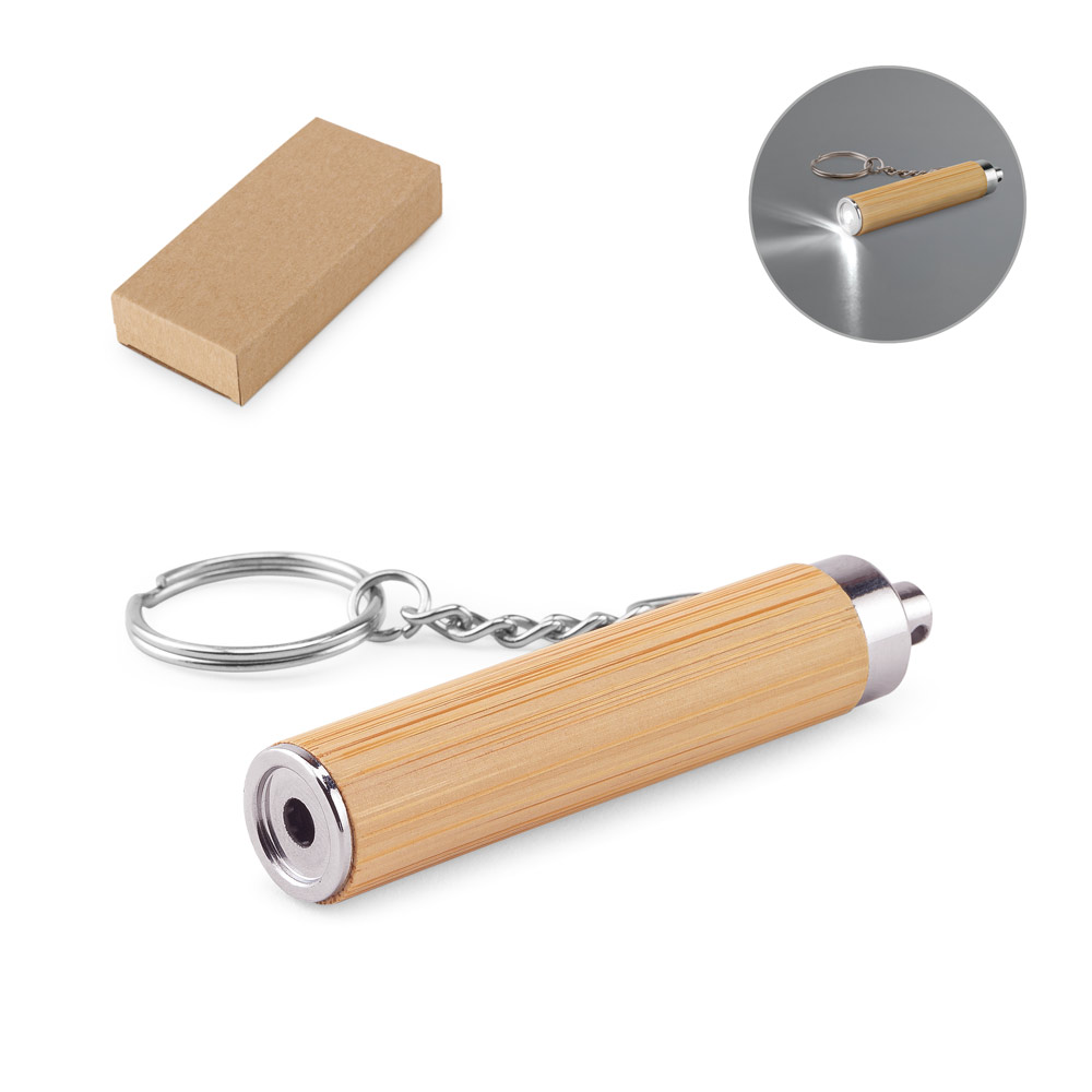 Bamboo Torch Key Ring - Newtonmore