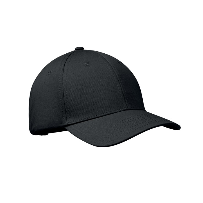 6 Panel Cotton Twill Baseball Cap - Ince