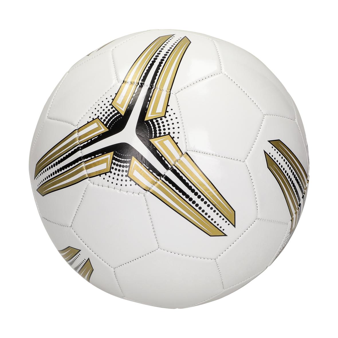 A machine-sewn PVC football by Champion Goal - Castle Hedingham