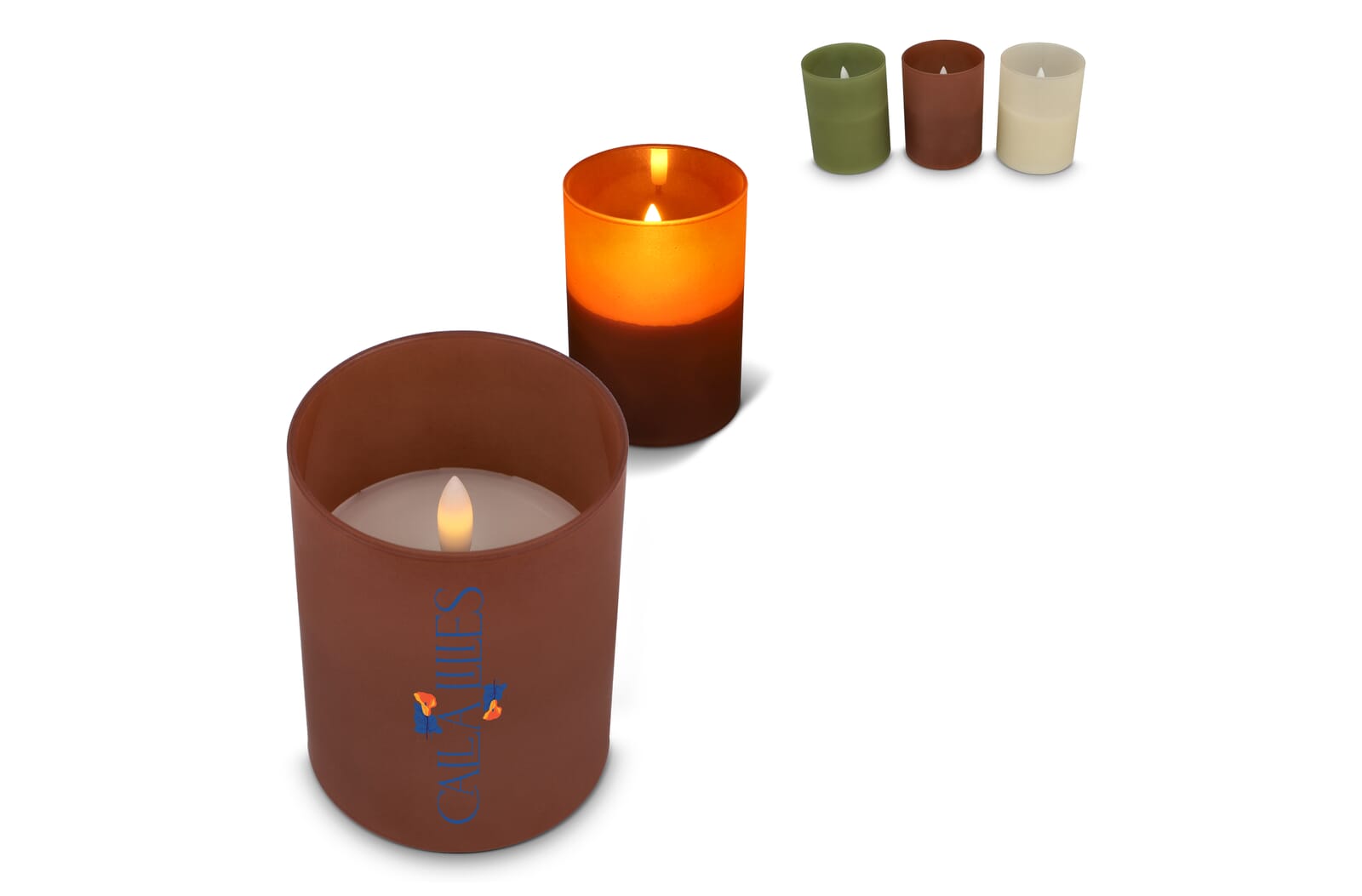 Eternal Glow LED Candle - Norwich printed with logo
