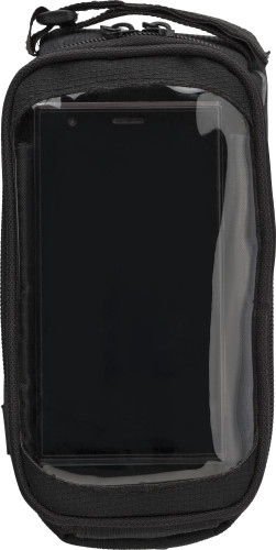 A bicycle handlebar bag made of Polyester and PVC - Hucknall