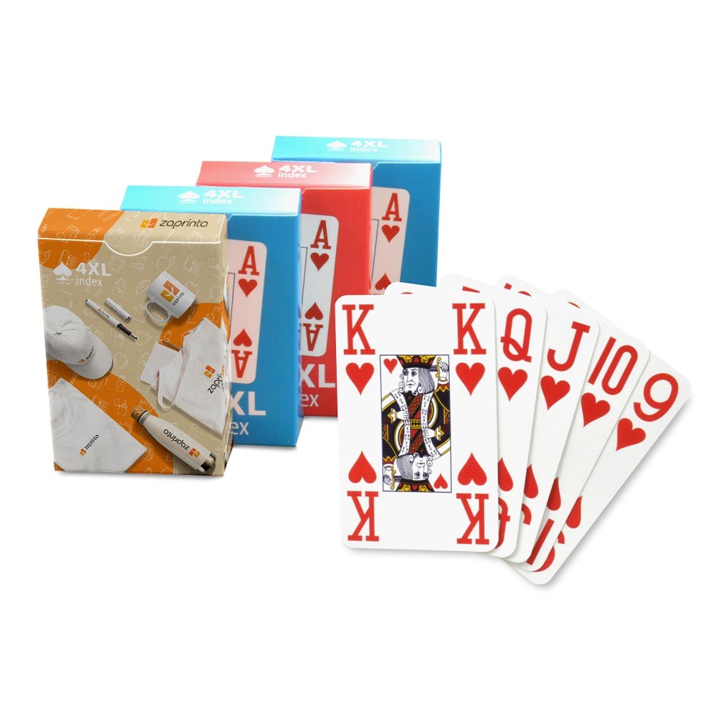 Customized deck of cards with large symbols - JCA20